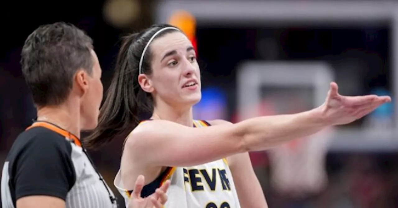 WATCH: Caitlin Clark Swatted Hard by Mystics Center, Refs Do Not Call a Foul