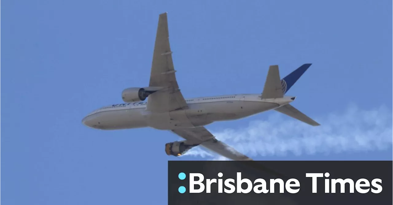 ‘Abnormal noise’: United Airlines jet turns back after engine piece falls off