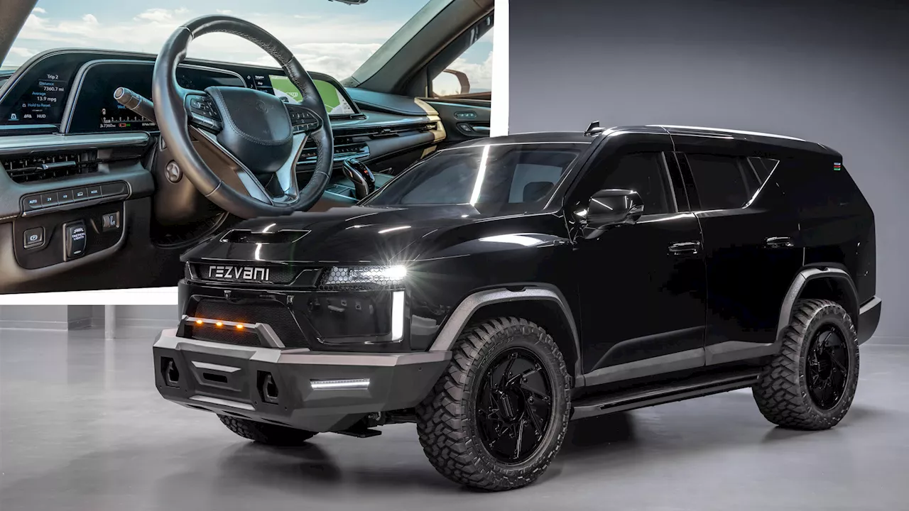 Rezvani Butchers Cadillac Escalade To Make New Bulletproof Arsenal SUV