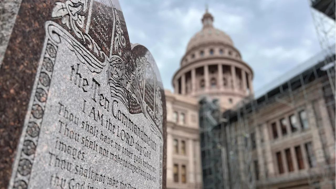 Lt. Governor says Texas 'SHOULD have been' the first to put Ten Commandments in schools