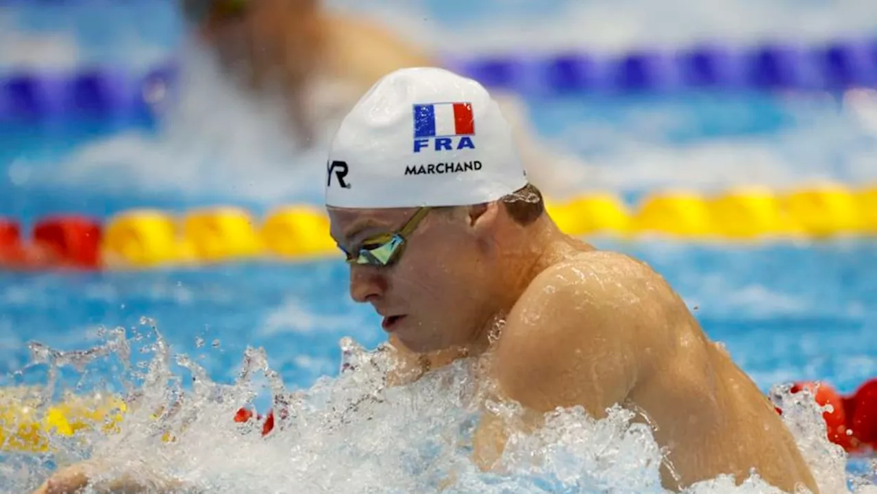 Fast and furious Marchand gears up for bizarre Paris 2024 double