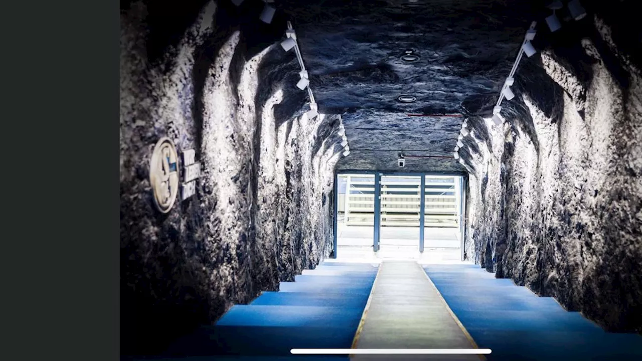 Lo stadio di Italia-Spagna a Euro 2024: il tunnel è come una grotta di minatori