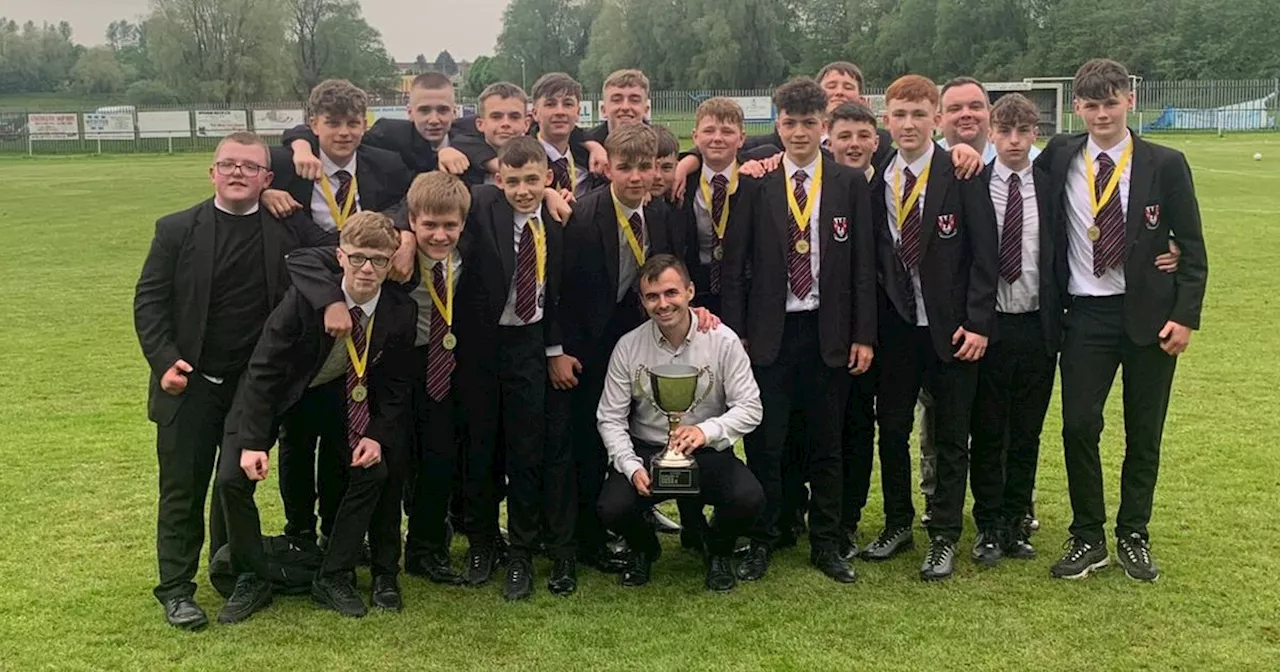 Airdrie training session treat for Caldervale High kids after trophy double