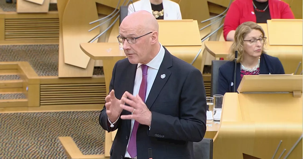 John Swinney apologises for patients being treated in hospital corridors