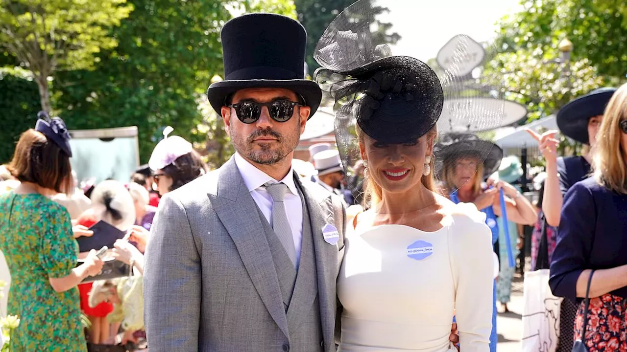 Katherine Jenkins enjoys a Royal Ascot date with husband Andrew Levitas as Gemma Owen brings along...