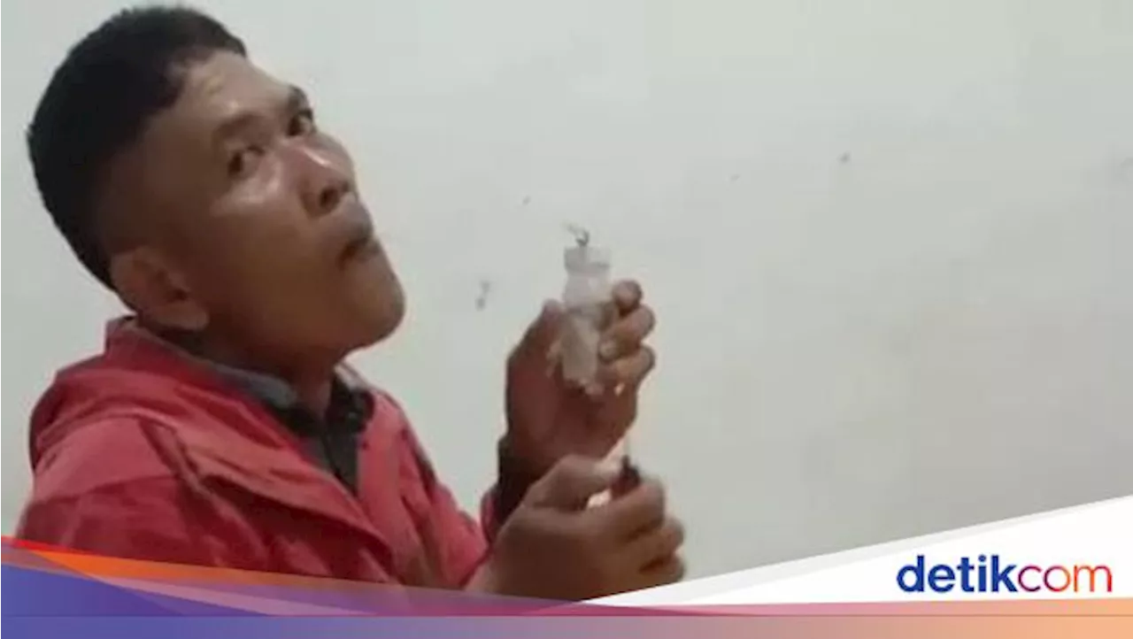 Video Pria di Lampung Isap Sabu Viral di Medsos, Pelaku Ditangkap