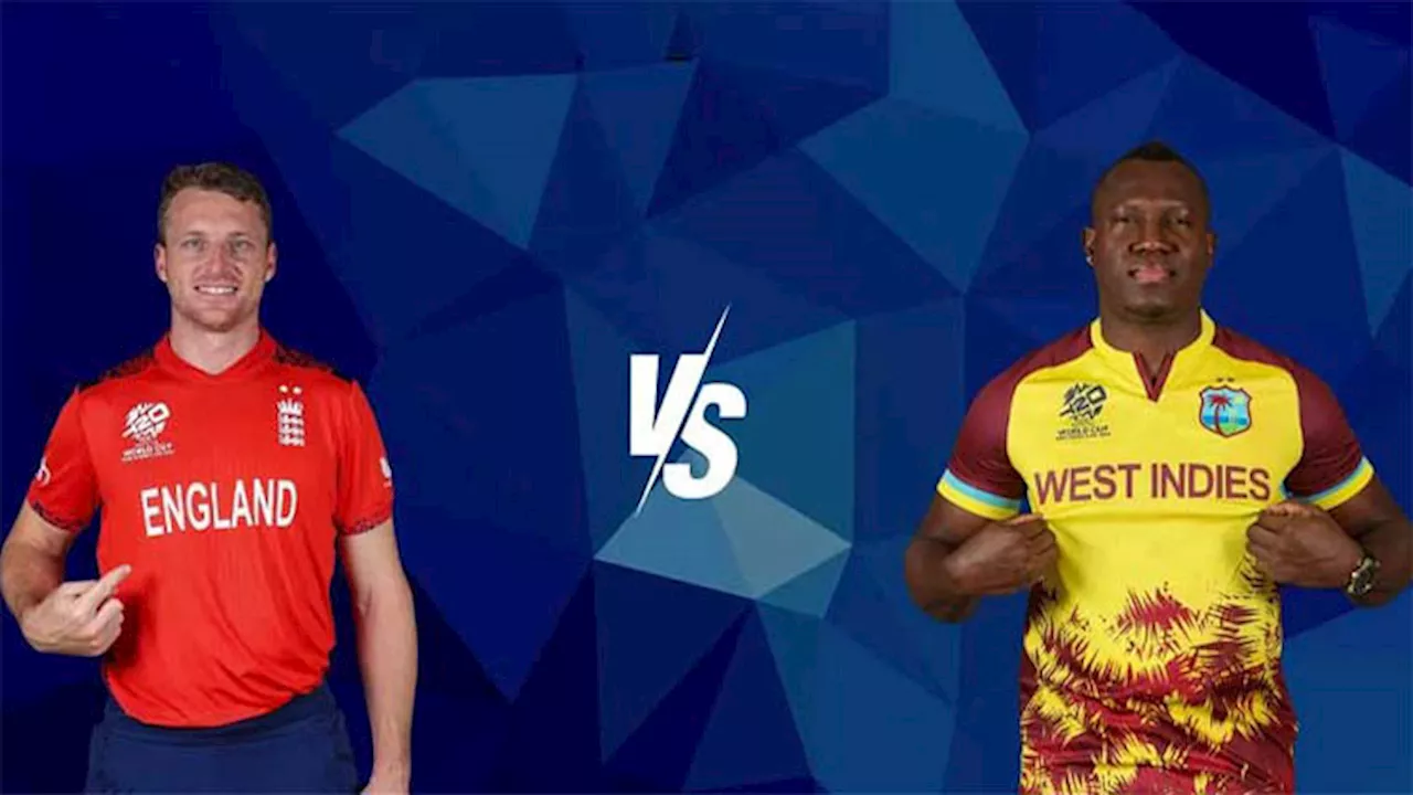 T20 World Cup: England opt to bowl first against West Indies