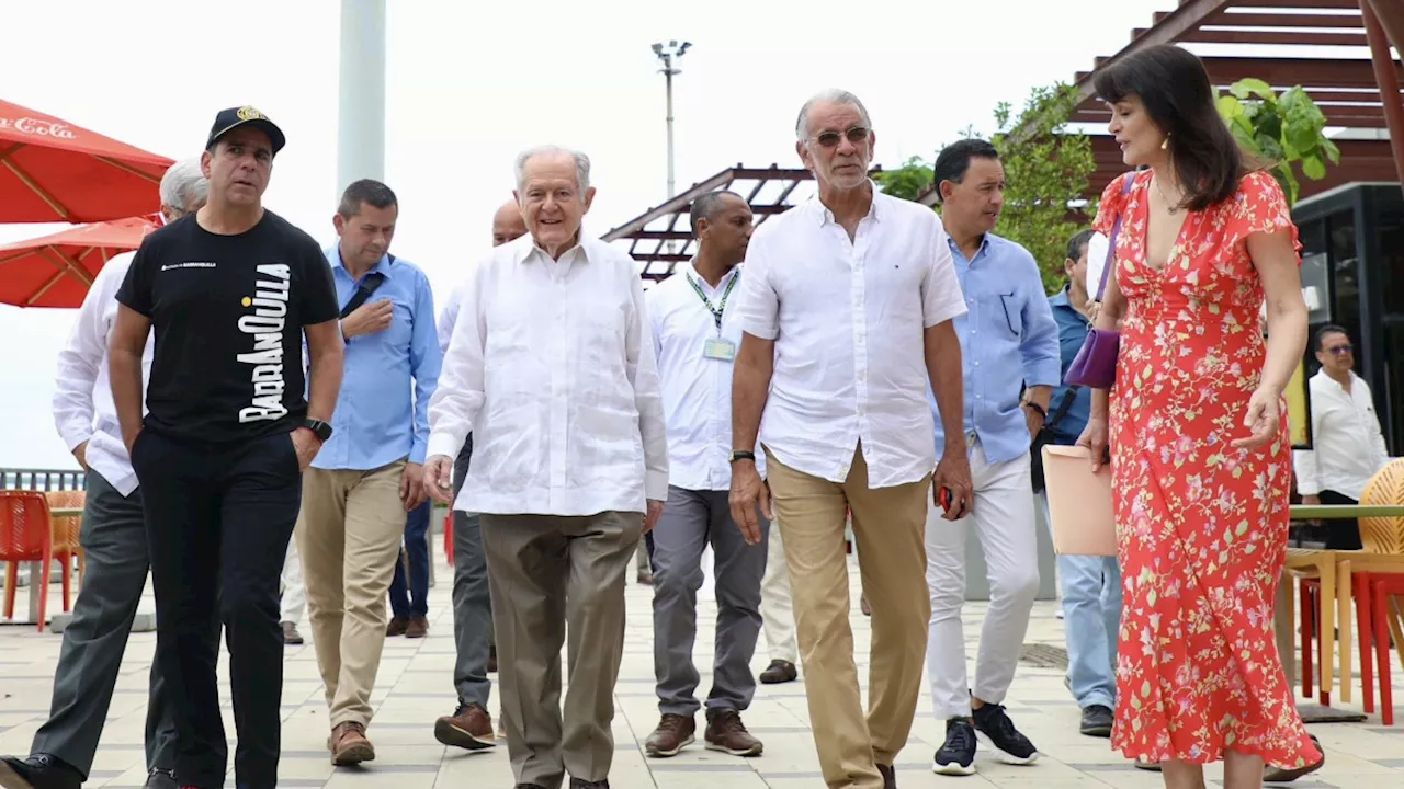 Es un honor recibir a Luis Carlos Sarmiento Angulo en el Malecón: Char