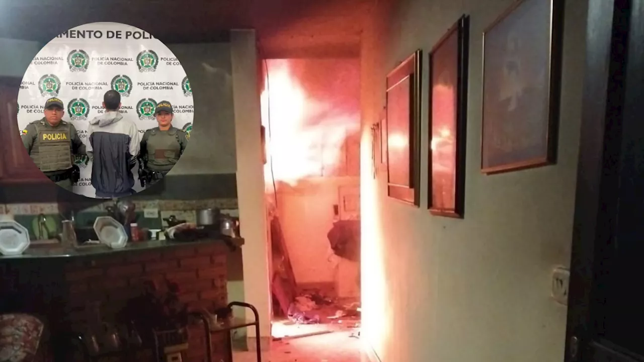 Hombre incendió su casa con su familia adentro durante una discusión en Antioquia: esto se sabe