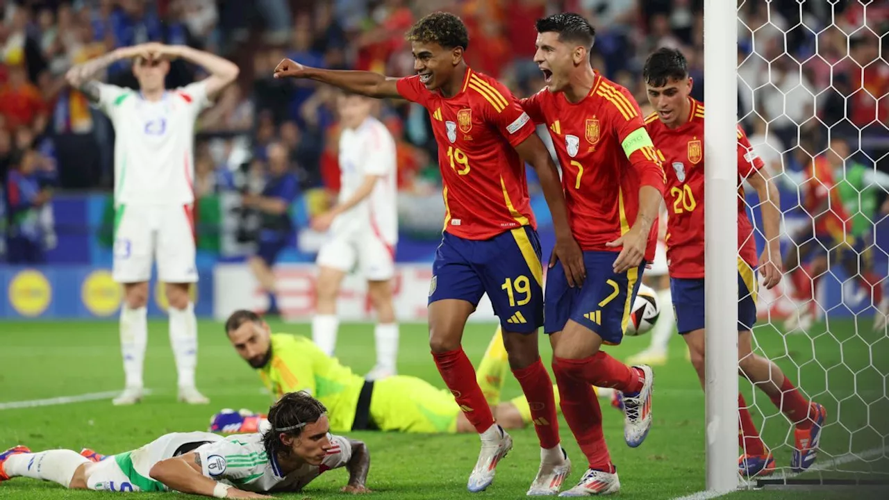 Espanha vence a Itália e garante classificação na Eurocopa