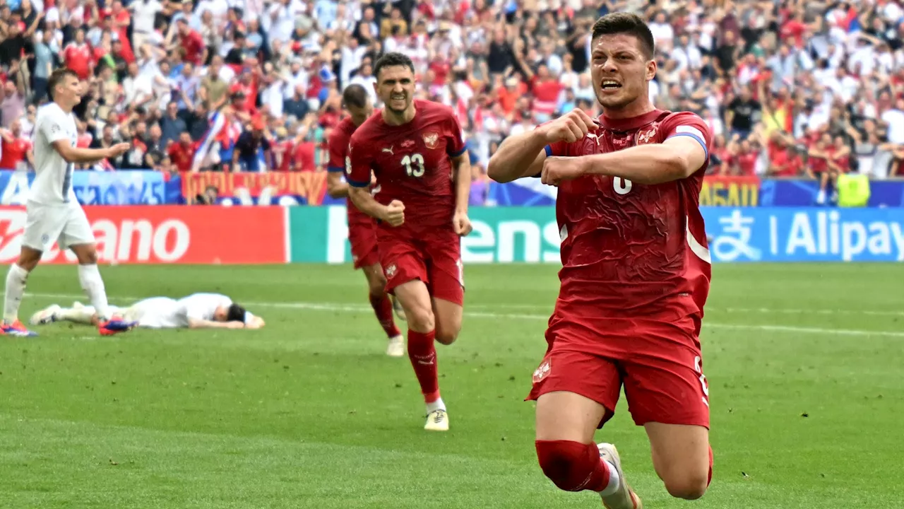 EM 2024: Luka Jovic verhindert Serbien-Niederlage gegen Slowenien mit der letzten Aktion des Spiels