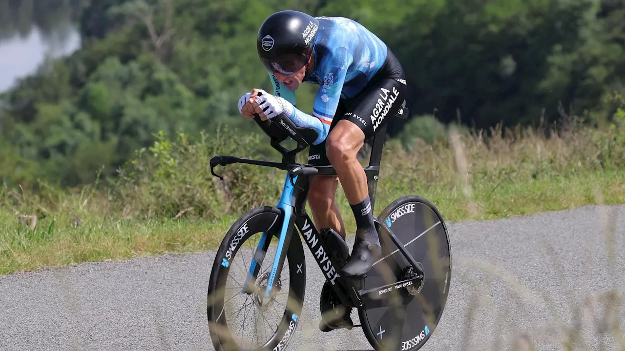 Bruno Armirail champion de France de contre-la-montre pour 3 secondes devant Kévin Vauquelin