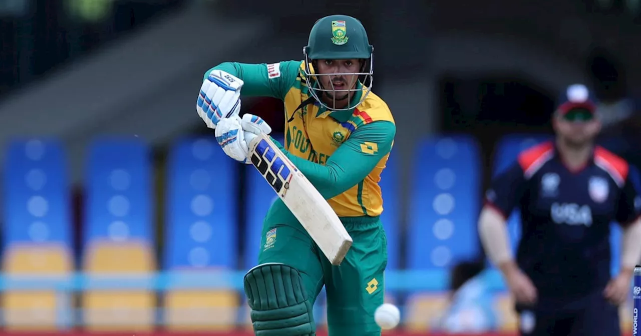 De Kock leads Proteas to 18-run win over USA at T20 World Cup