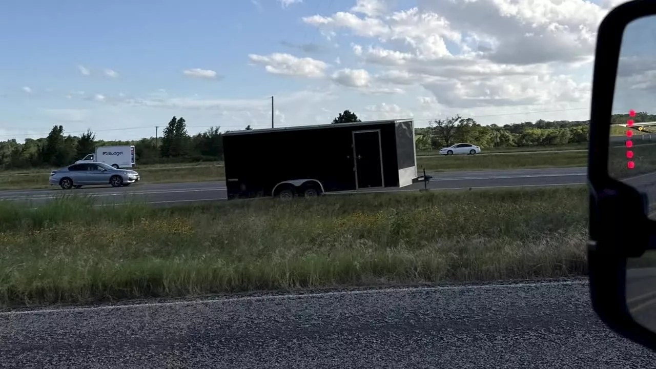 Royse City dance studio's stolen trailer found abandoned on highway