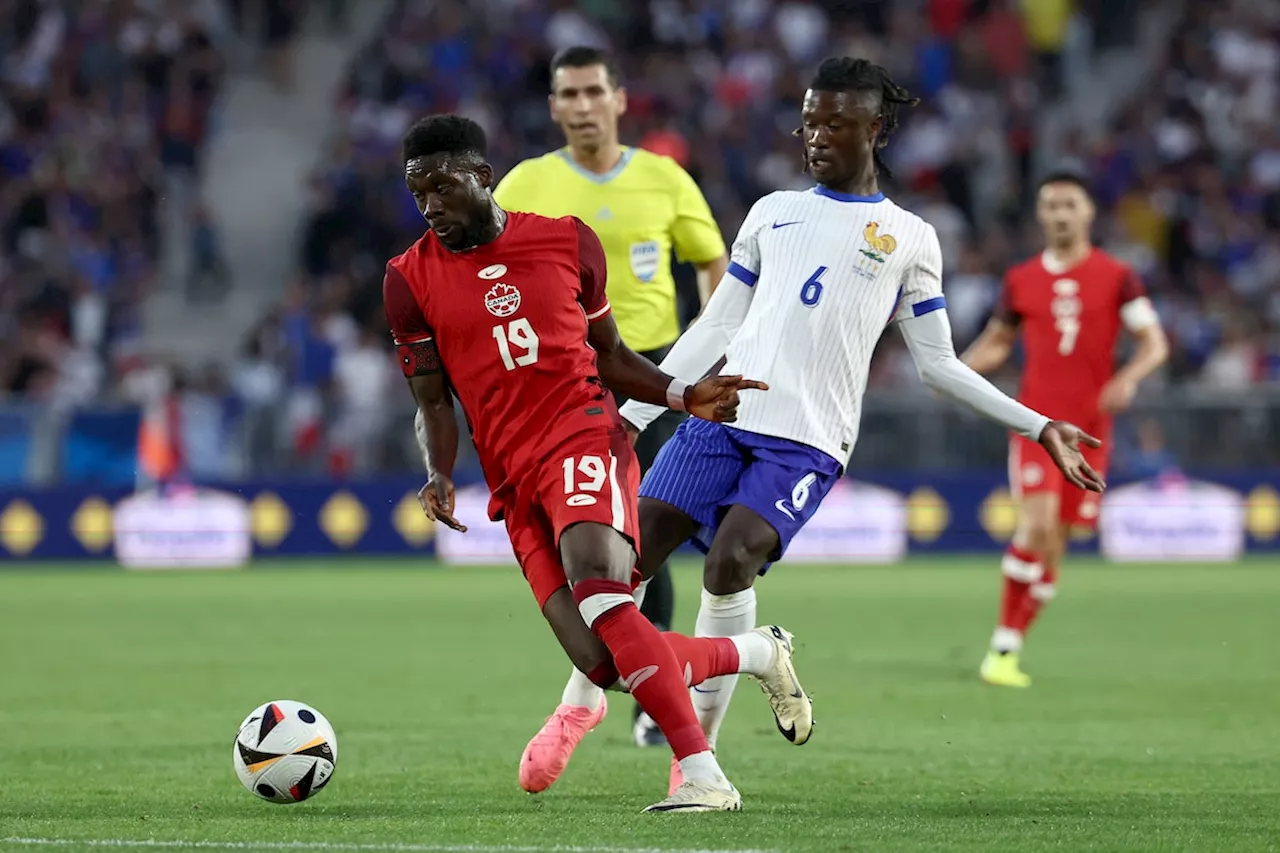 Canada moves up one place to No. 48 in latest FIFA men’s world rankings