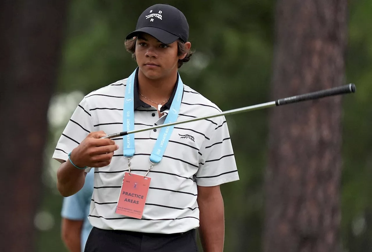 Tiger Woods’s 15-year-old son qualifies for first USGA event