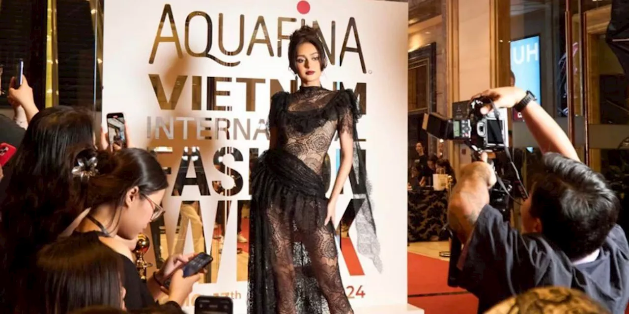 Ahtisa Manalo stuns at Vietnam International Fashion Week