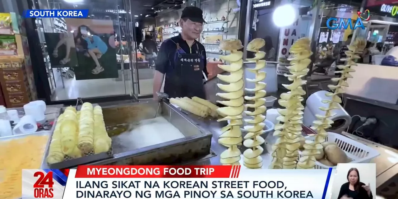 Filipinos in South Korea share must-try food in Myeongdong district