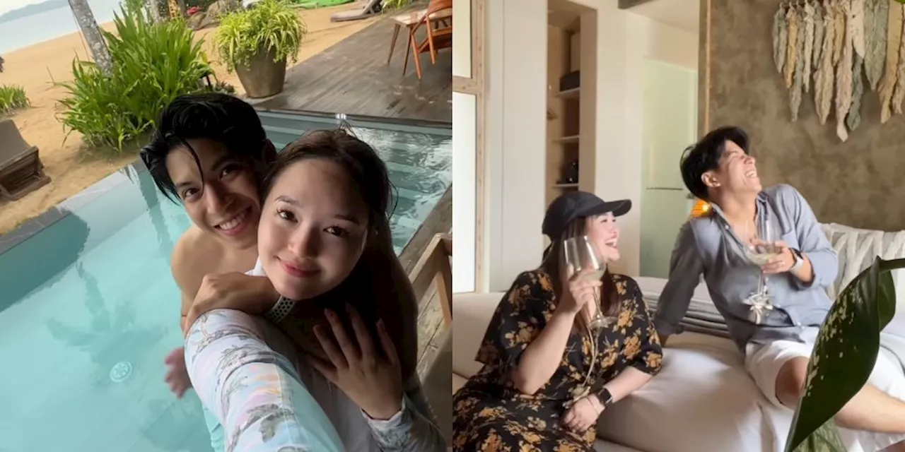 Mika Dela Cruz and Nash Aguas share glimpse of Palawan trip