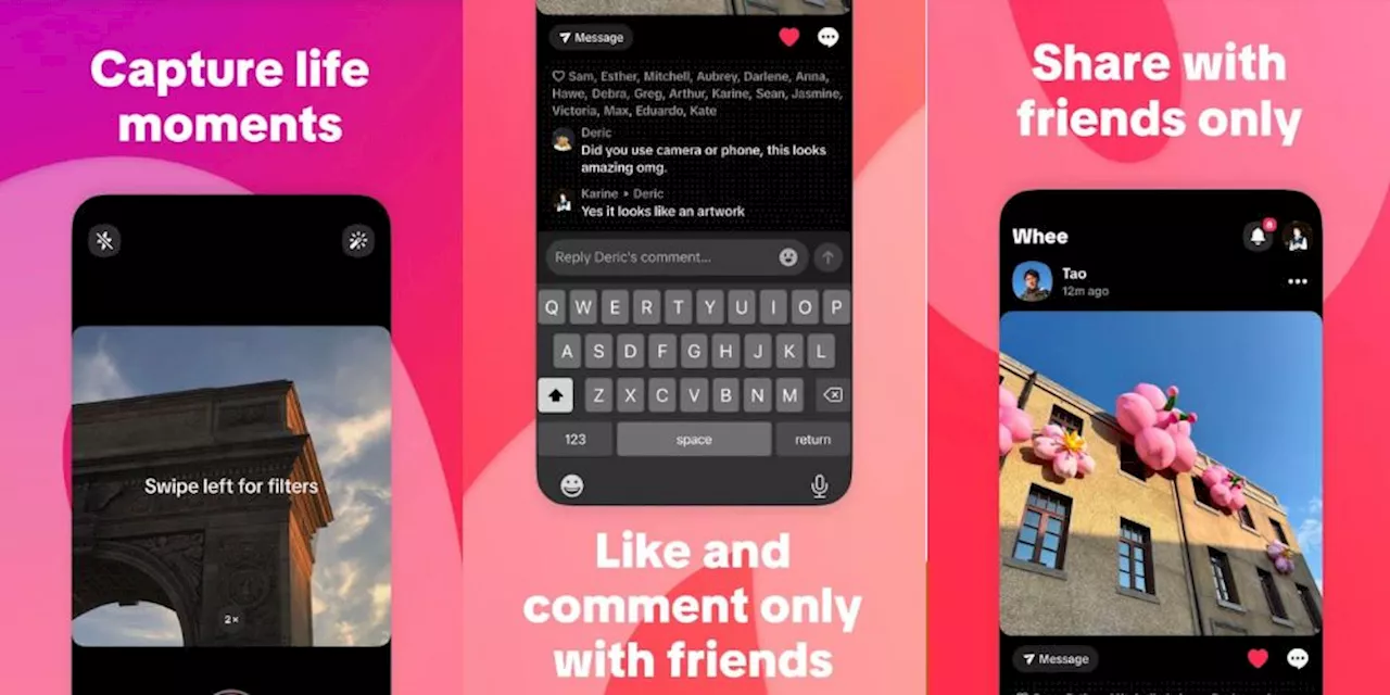 TikTok launches Whee, a new social media app for photo sharing