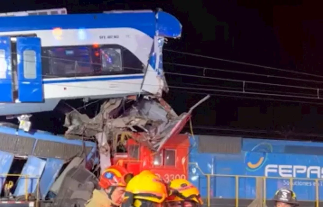 Two killed as Chilean train on test run collides with cargo train