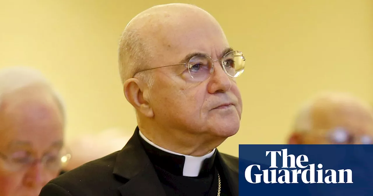 Italian archbishop says he faces Vatican trial over Pope Francis criticism