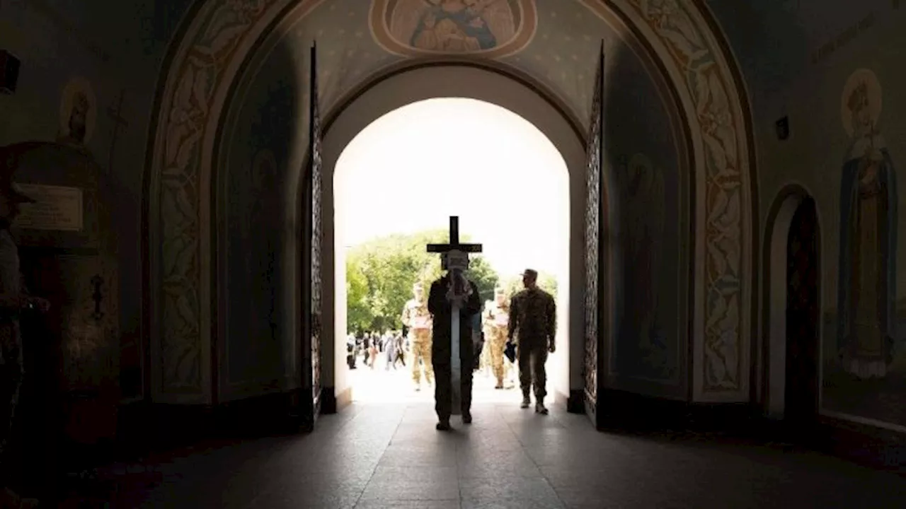 Pope says he keeps slain Ukrainian soldier's Bible on his desk