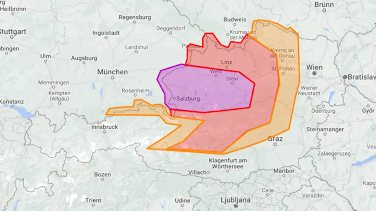 Heftiges Hagel-Unwetter im Anmarsch – Experten warnen