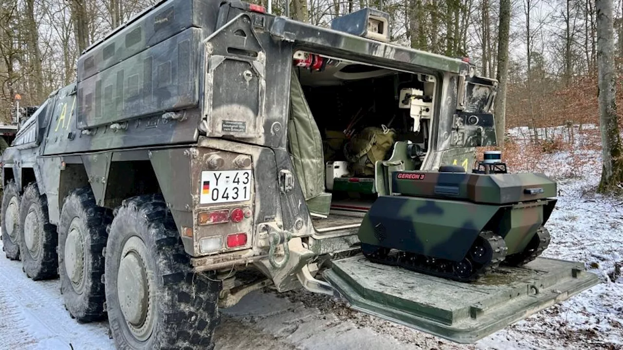 Nato har blik for autonome systemer i fremtidens krig: Tyske militærrobotter får massiv støtte