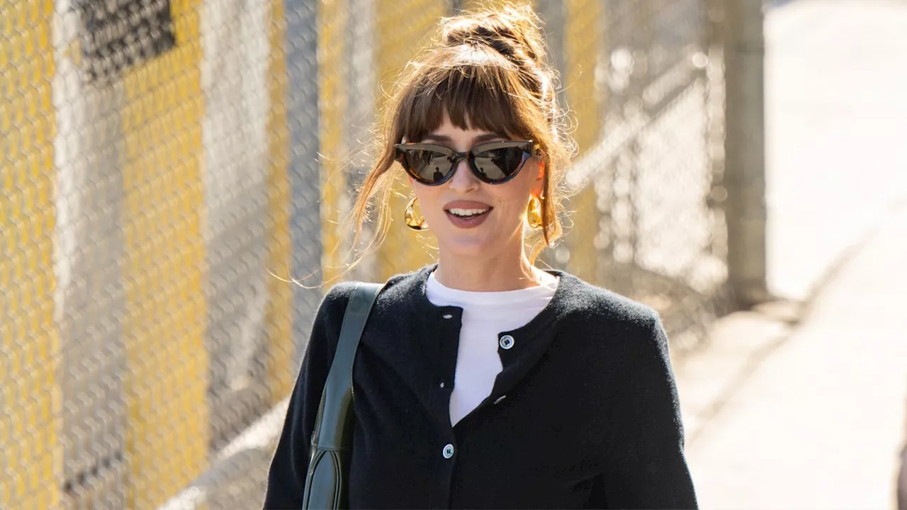 Dakota Johnson's Dress 'Fell Off' in a Major Wardrobe Malfunction on Live TV