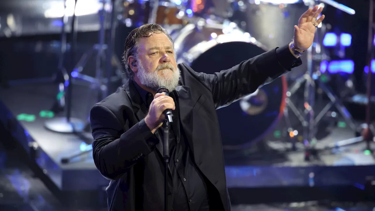 Russell Crowe live al Cervino Mountain Music Festival: «Adoro l'Italia»