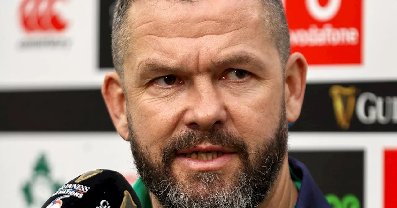 Lions-bound Andy Farrell's role in selecting his temporary Ireland replacement