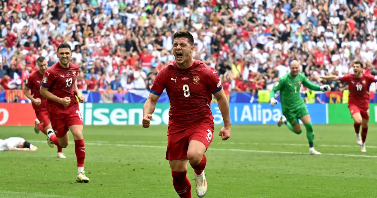 Jovic strikes late to rescue a point for Serbia against Slovenia