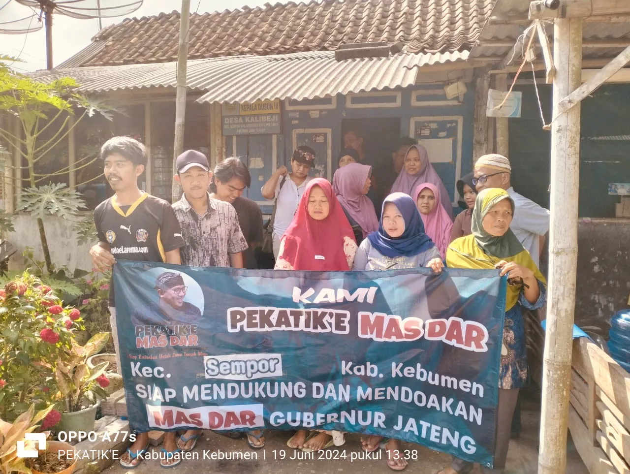 Pekatik'e Mas Dar Kunjungi 20 Kecamatan Dalam 2 Hari, Deklarasi Dukungan kepada Sudaryono