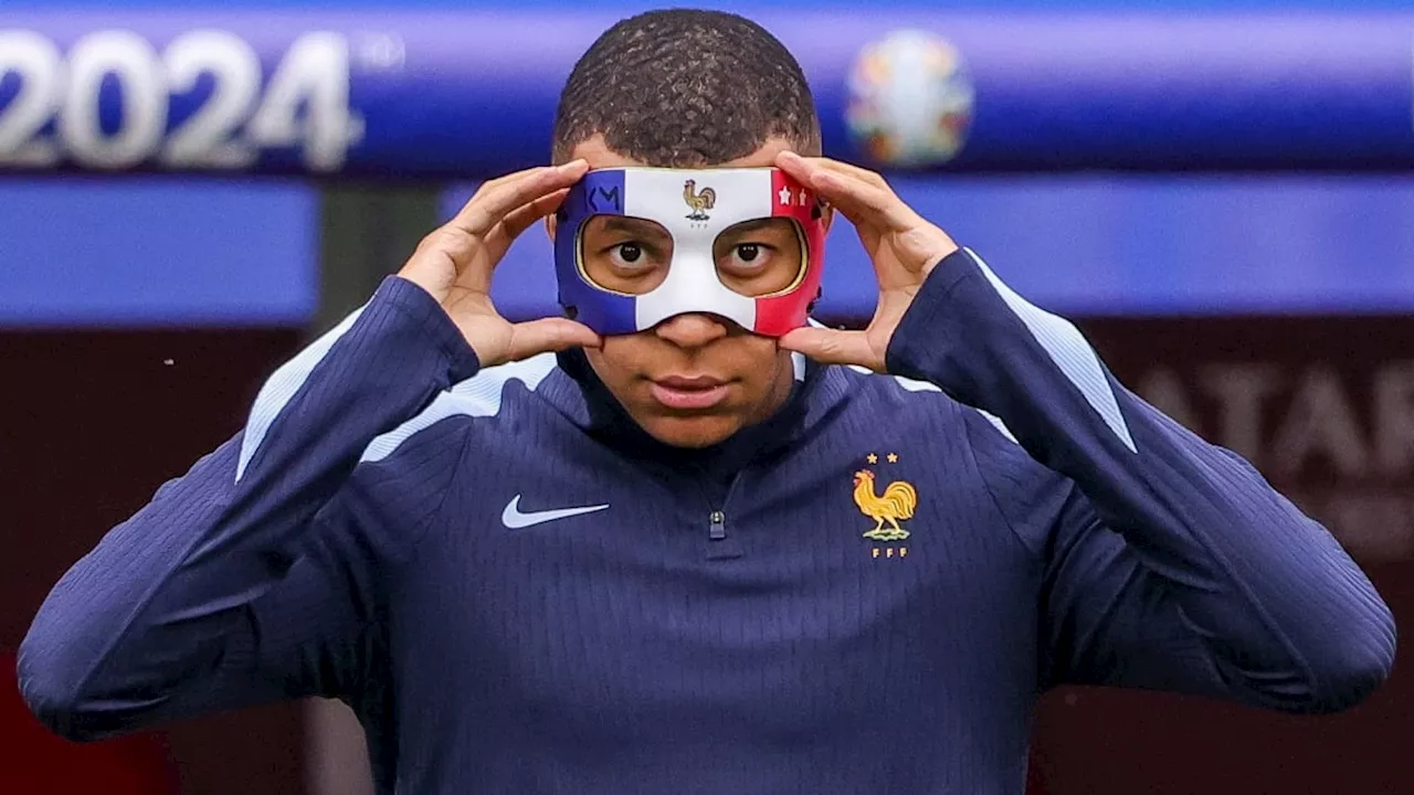 Mbappé trainiert mit Maske: Deschamps hofft auf Einsatz gegen die Niederlande