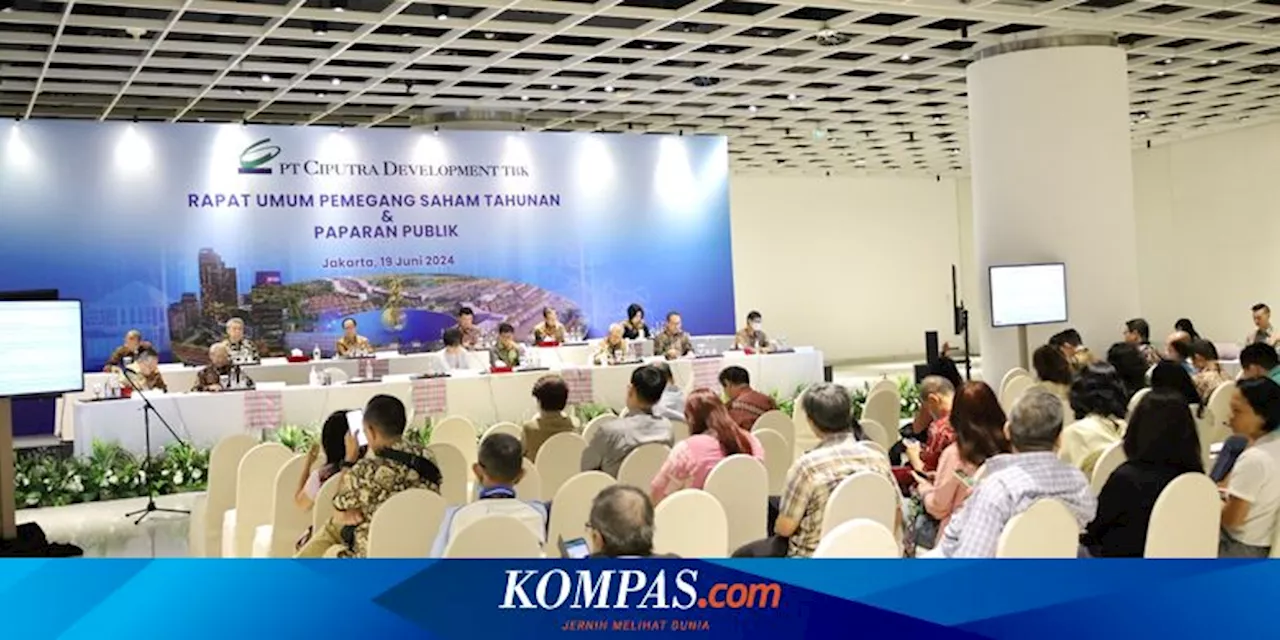 [POPULER PROPERTI] Rekor Tertinggi Properti, Ciputra Raup Marketing Sales Rp 10,2 Triliun