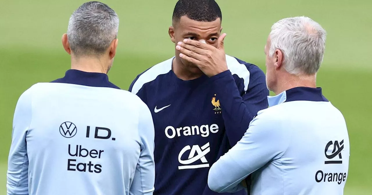 Fotos: Mbappé nach Nasenbeinbruch zurück auf dem Rasen