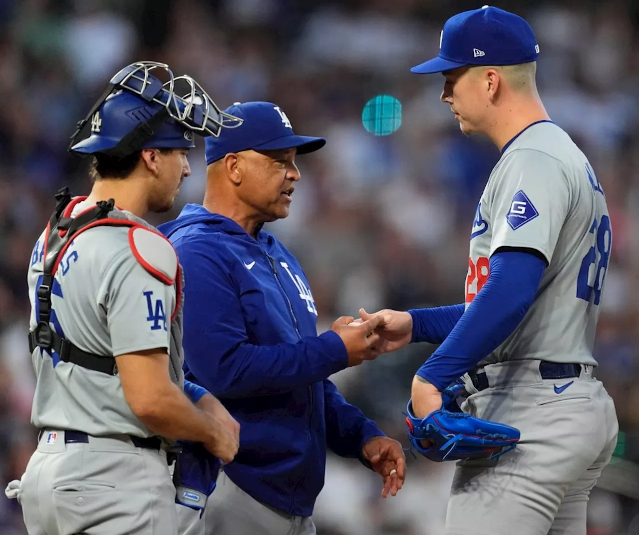 Bobby Miller pitches into 7th inning in return, but Dodgers fall to Rockies