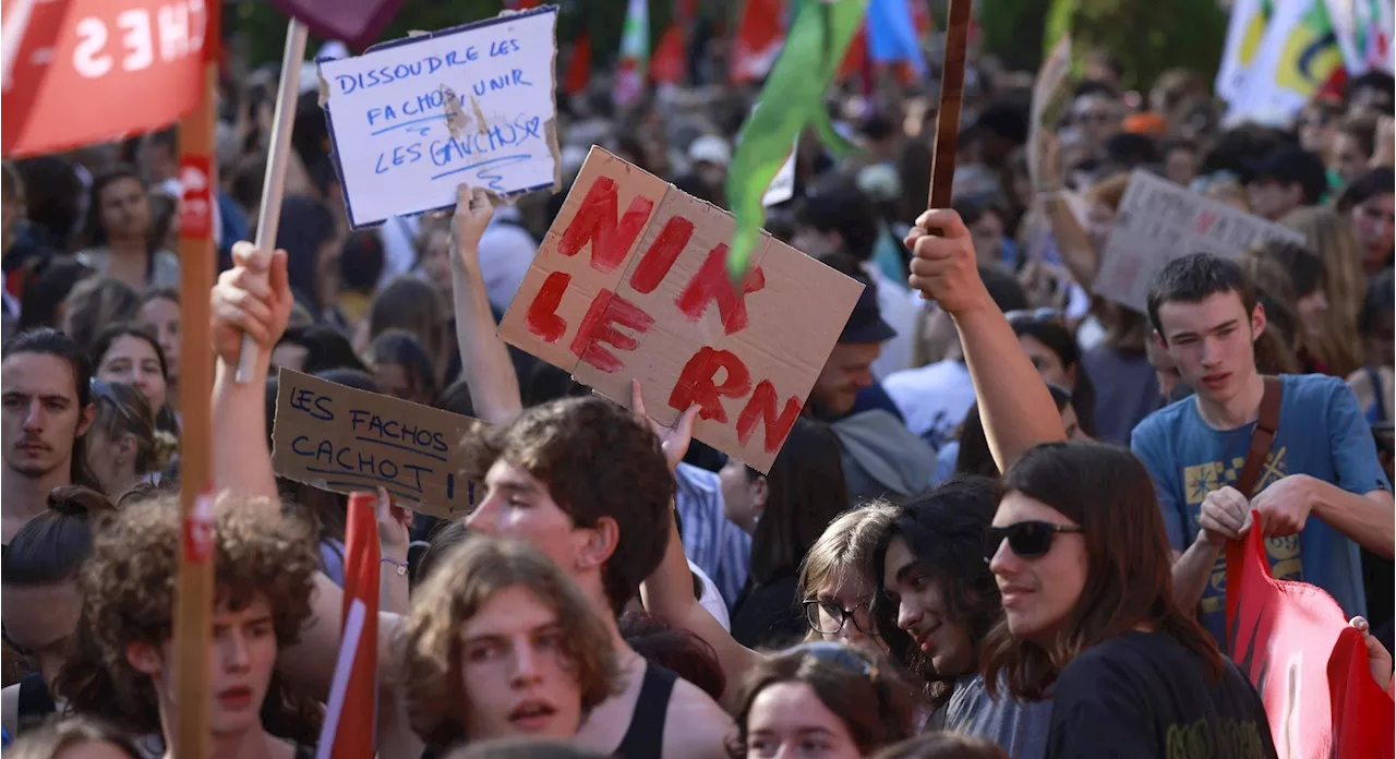 Législatives : antifasciste ou pro-Bardella, la jeunesse front contre front