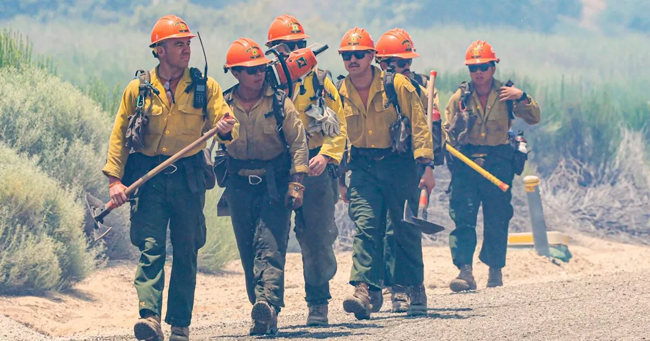 Los riesgos de incendios forestales en California aumentan por la próxima cúpula de calor