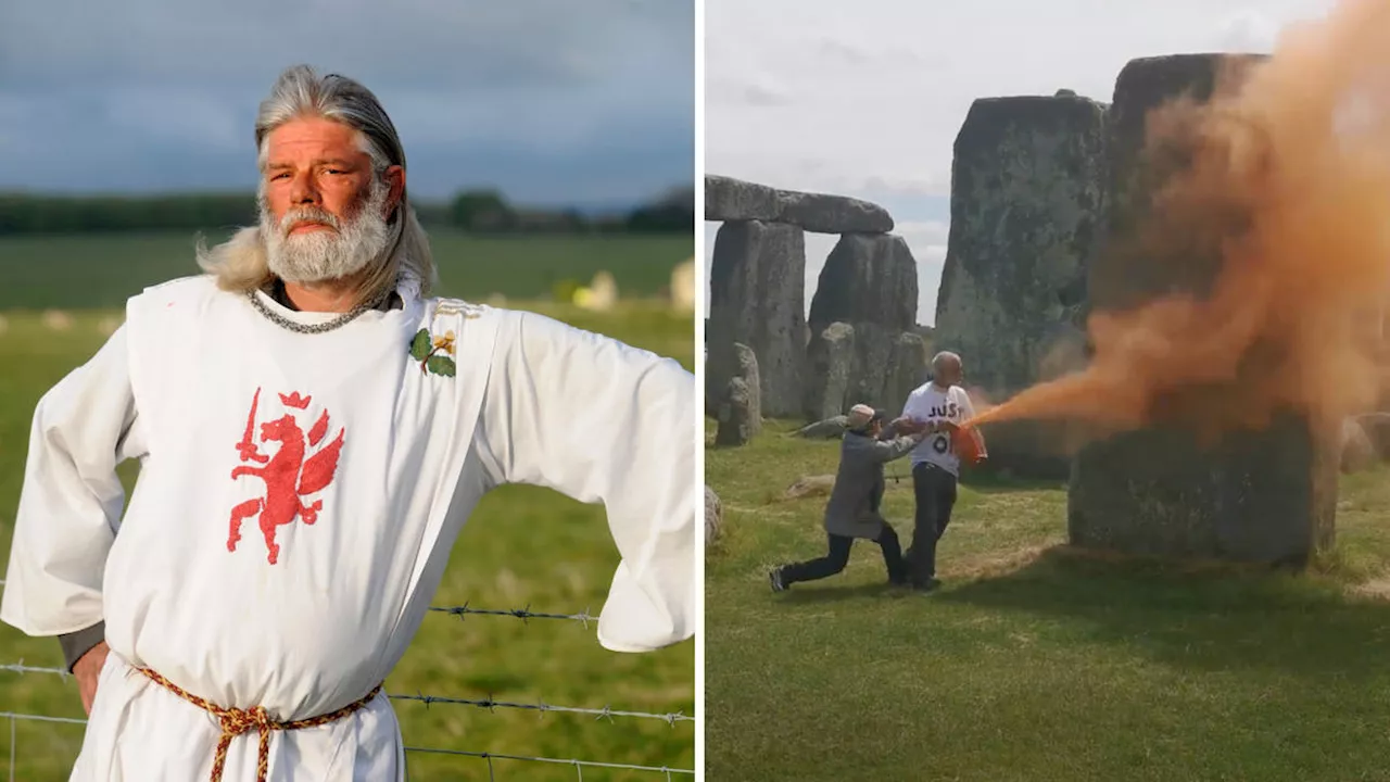 'Like targeting a cathedral': Britain's 'top druid' condemns Just Stop Oil's 'completely dismaying'...