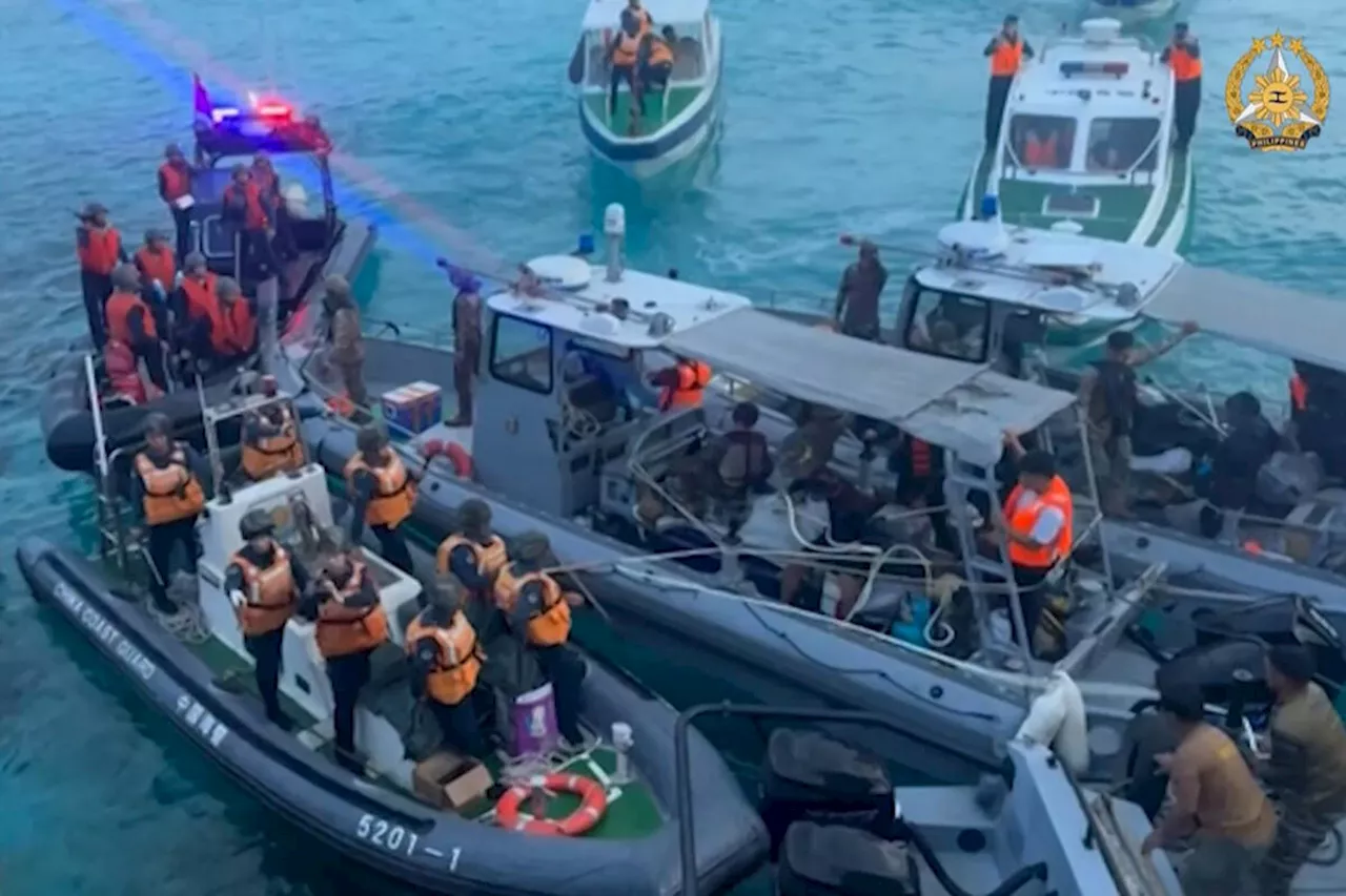 Vive altercation entre des garde-côtes chinois et des marins philippins en mer de Chine méridionale