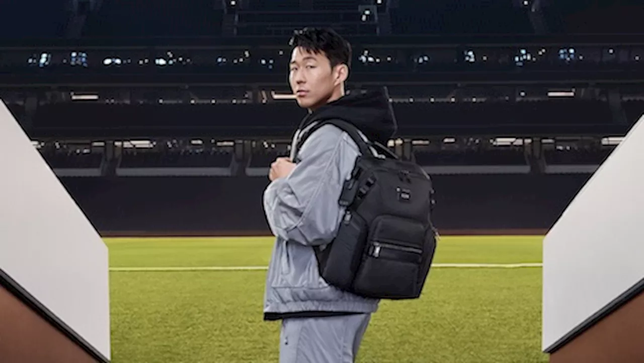 Tumi meets Premier League's Son Heung-min in transit