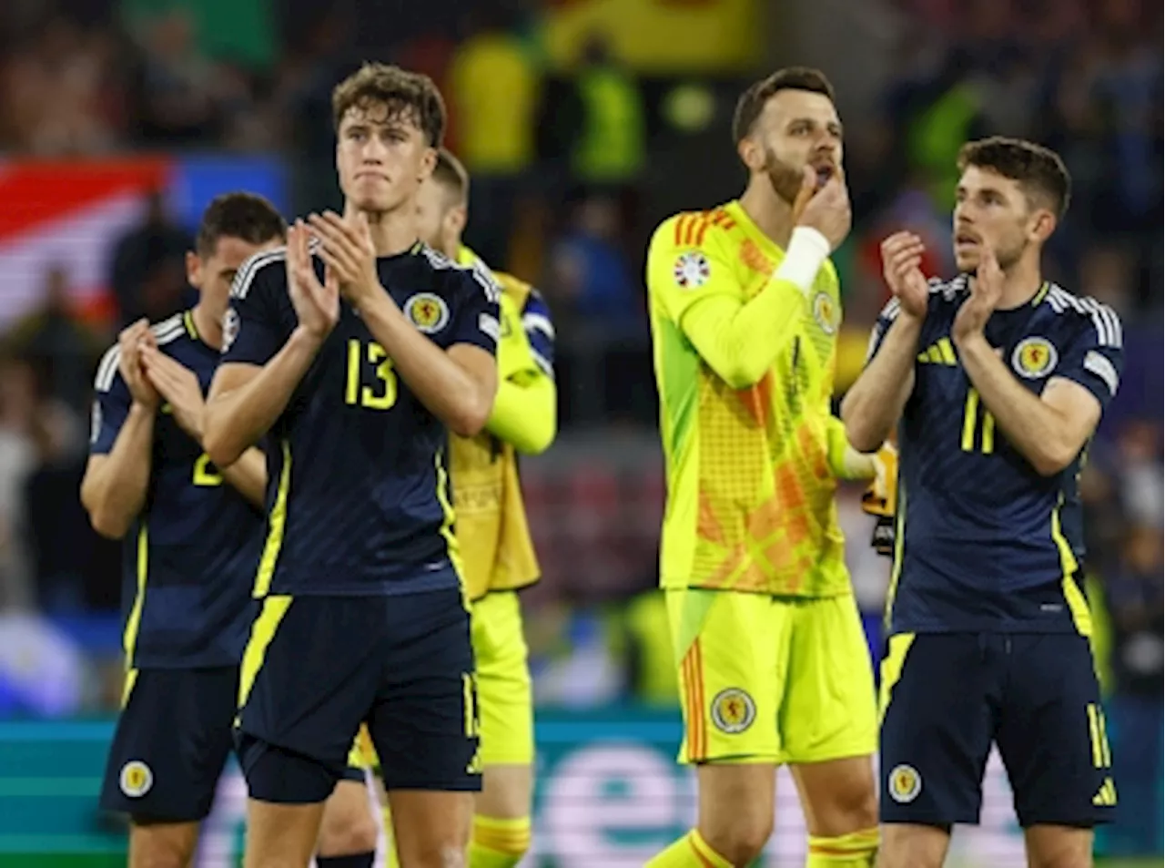 Euro 2024: Scotland dig deep to stay alive with Switzerland draw