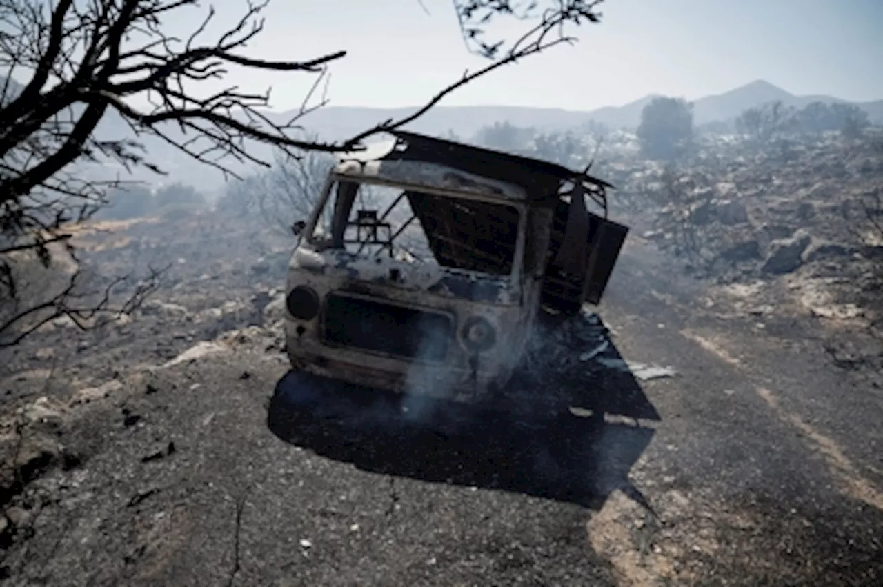 Greece fire sparks evacuations near Athens, arson suspected