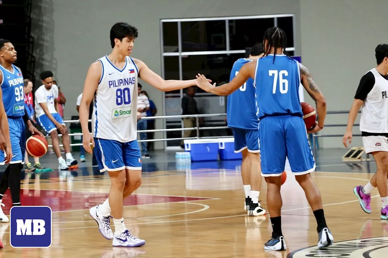 Gilas to play friendly vs Taiwan Mustangs before flying to Europe