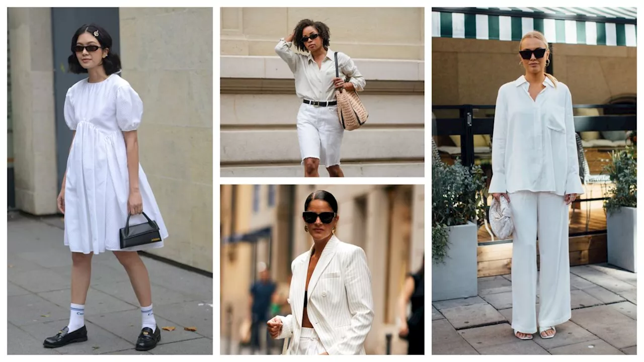 10 All-White Outfit Formulas for Effortless Summer Style