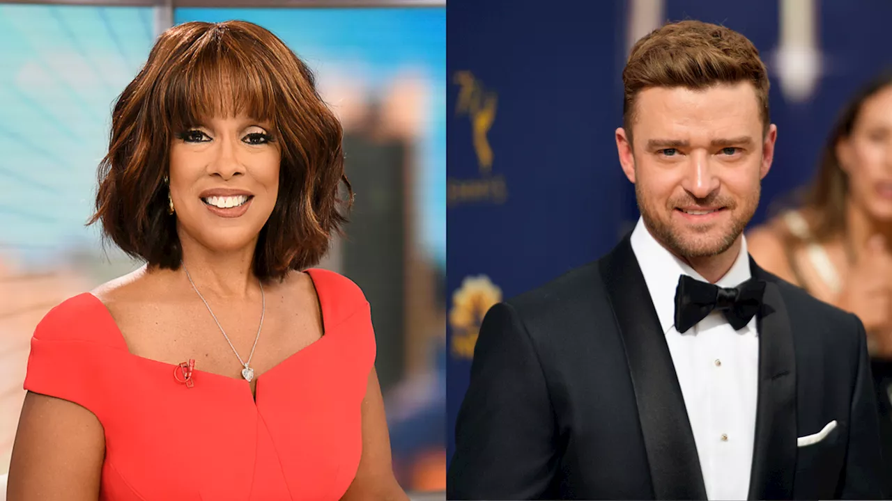 Gayle King Defends 'Really Great Guy' Justin Timberlake After His DWI