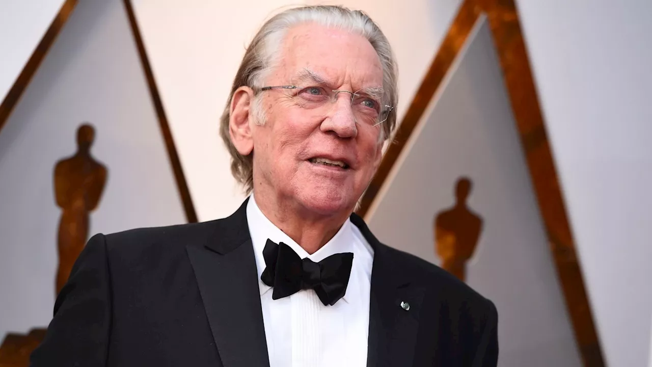 Kanadischer Schauspieler Donald Sutherland gestorben