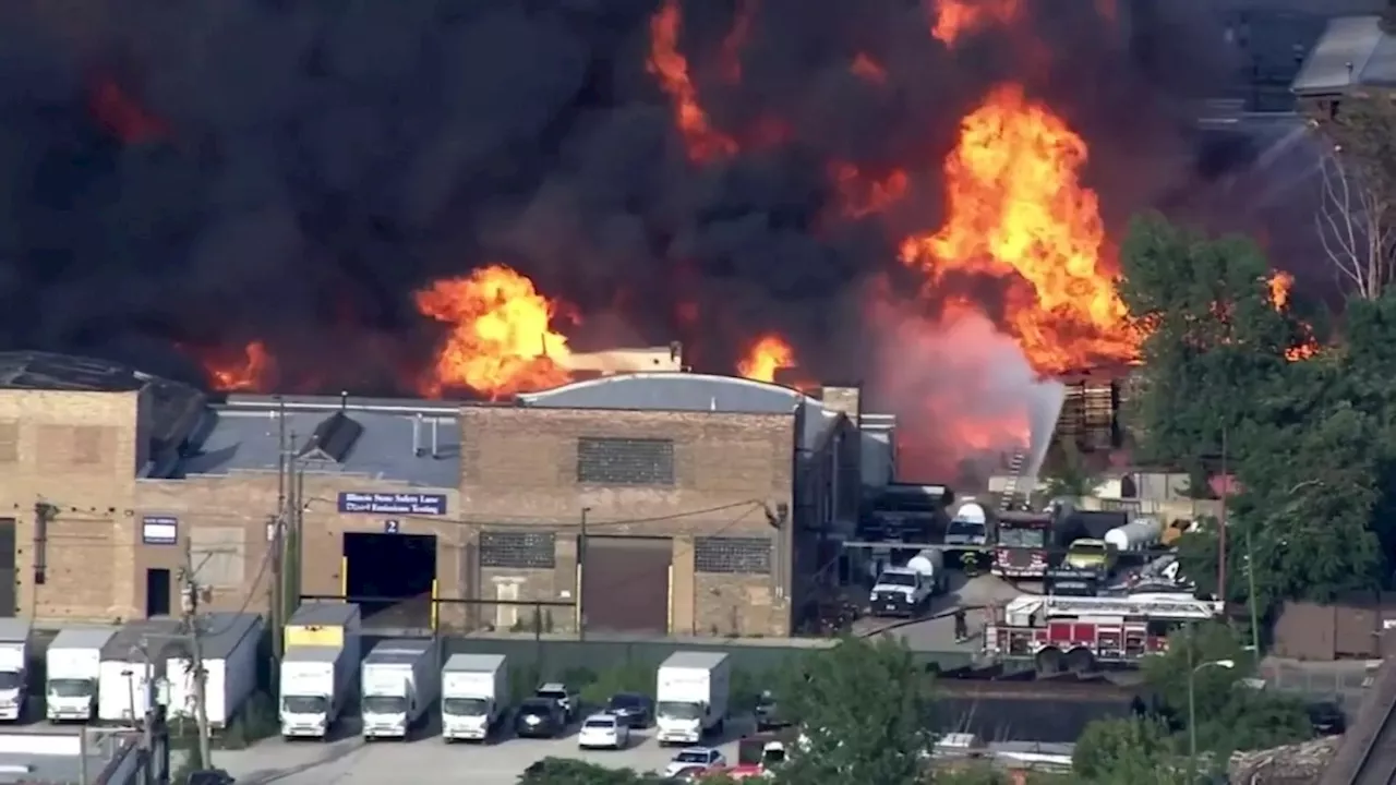 Owners of West Town pallet firm assess damage after massive fire: ‘Looked like a war scene'